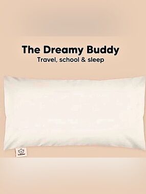NWOT The Dream Buddy Pillow & Pillowcase- Great for travel, bed, kids & filler